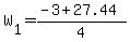 W%5B1%5D=%28-3%2B+27.44%29%2F4