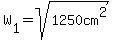 W%5B1%5D=sqrt%281250cm%5E2%29