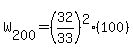W%5B200%5D=%2832%2F33%29%5E2%28100%29