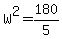 W%5E2=180%2F5