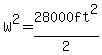 W%5E2=28000ft%5E2%2F2