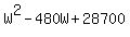 W%5E2-480W%2B28700