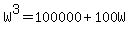 W%5E3=100000%2B100W