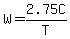 W+=+2.75C%2FT