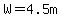 W+=+4.5m++