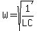 W+=+sqrt%281%2FLC%29