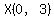 X%280%2C3%29