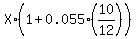 X%2A%281%2B0.055%2A%2810%2F12%29%29