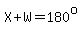 X%2BW=180%5Eo