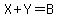 X%2BY=B