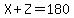 X%2BZ=180