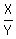 X%2FY