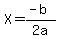 X=%28-b%29%2F%222+a%22