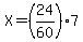 X=%2824%2F60%297
