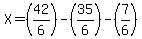 X=%2842%2F6%29-%2835%2F6%29-%287%2F6%29