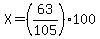 X=%2863%2F105%29%2A100