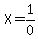 X=1%2F0
