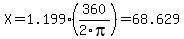 X=1.199%28360%2F2pi%29=68.629