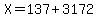 X=137%2B3172