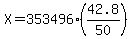 X=353496%2842.8%2F50%29