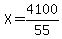 X=4100%2F55