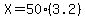 X=50%283.2%29
