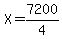 X=7200%2F4