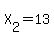 X%5B2%5D=13
