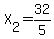 X%5B2%5D=32%2F5