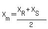 X%5Bm%5D=%28X%5BR%5D%2BX%5BS%5D%29%2F2