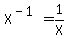 X%5E%28-1%29+=+1%2FX