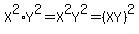 X%5E2%2AY%5E2=X%5E2Y%5E2=%28XY%29%5E2