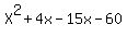 X%5E2%2B4x-15x-60