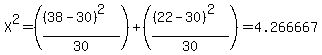 X%5E2+=+%28%28%2838-30%29%5E2%29%2F30%29+%2B+%28%28%2822-30%29%5E2%29%2F30%29+=+4.266667