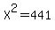 X%5E2+=+441