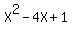 X%5E2-4X%2B1