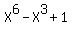 X%5E6-X%5E3%2B1