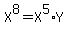 X%5E8=X%5E5%2AY