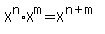 X%5En%2AX%5Em=X%5E%28n%2Bm%29