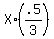 X+%2A+%28.5%2F3%29%29+=+25