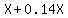 X+%2B+0.14X