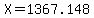 X+=+1367.148