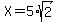 X+=+5%2Asqrt%282%29