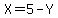 X+=+5+-+Y