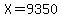 X+=+9350