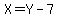 X+=+Y+-+7