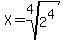 X+=root%284%2C+2%5E4%29