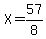 X++=+57%2F8
