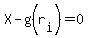X+-+g%28r%5Bi%5D%29+=+0