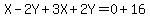 X-2Y%2B3X%2B2Y=0%2B16